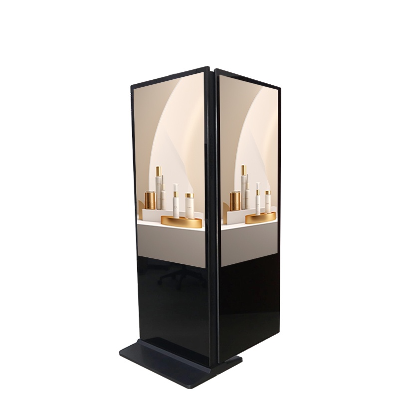 Dual-Screen Vertical Digital Signage - the Exposure Double the Impact