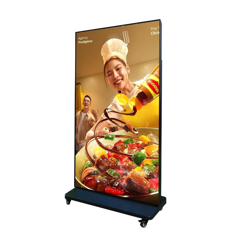 Full Screen Digital Signage Ultra-Slim Bezel for Immersive Ads