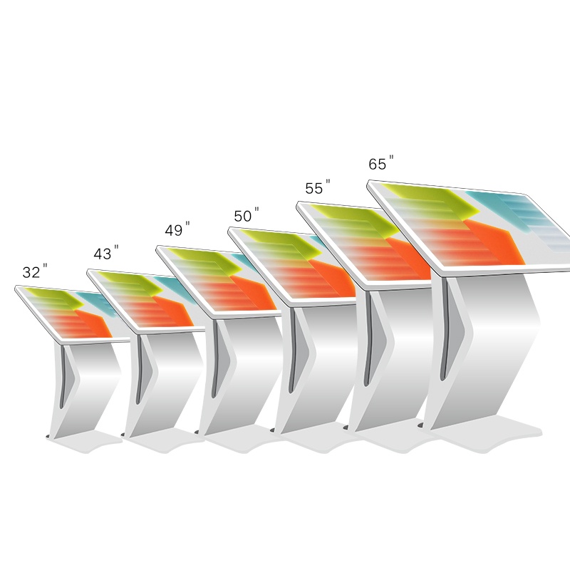 K type Kiosk sizes