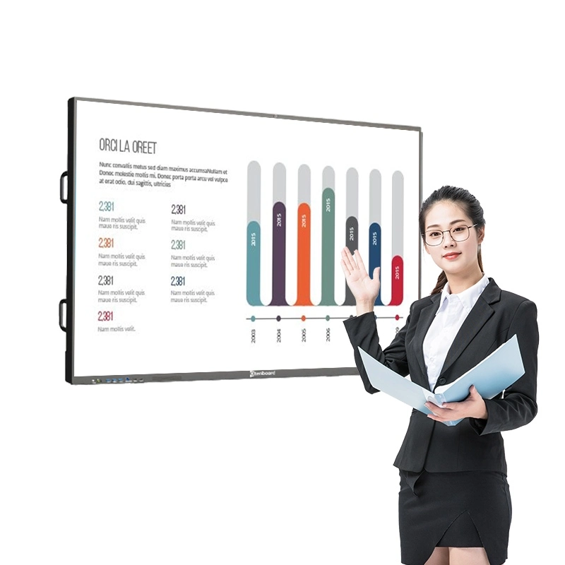 Interactive Flat Panel Education Resource Screen 