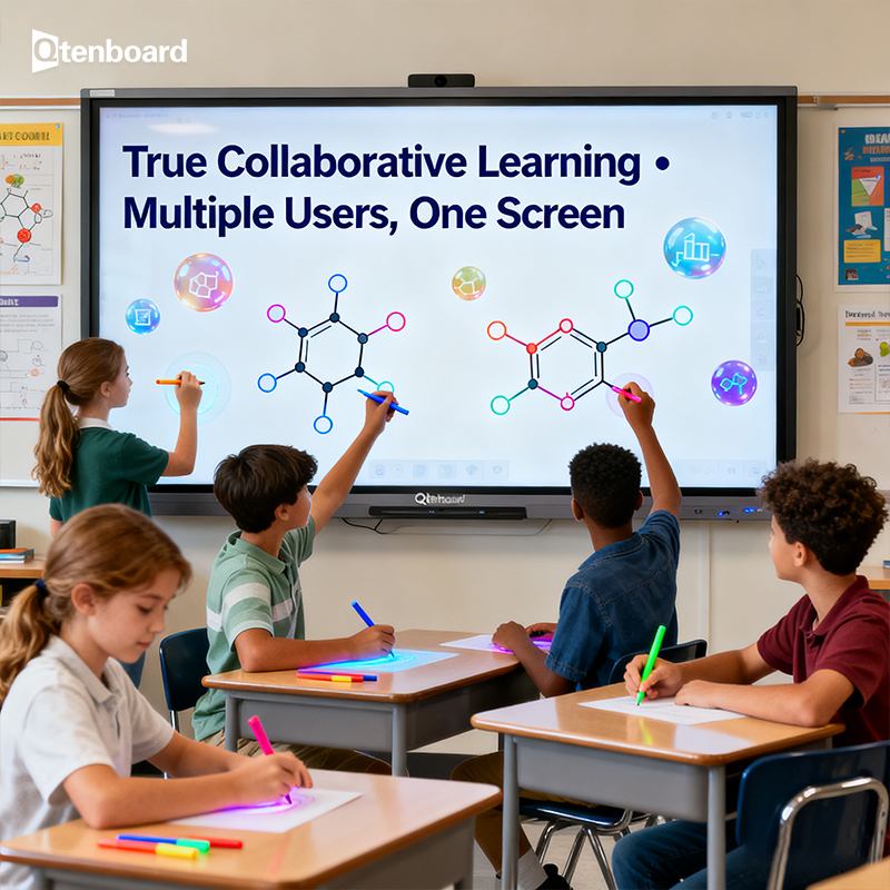 Best Interactive Displays for Remote and Hybrid Learning Qtenboard