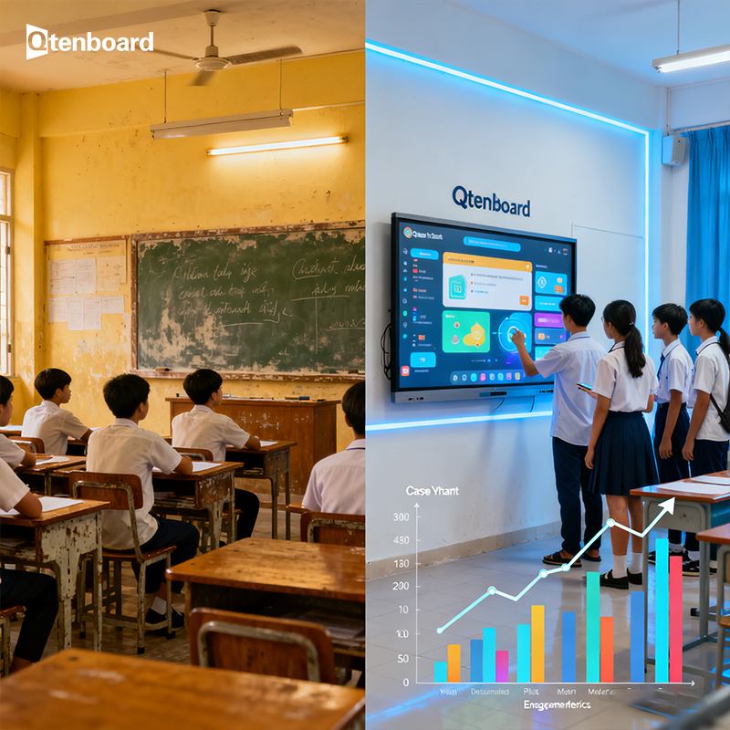 Touch Screen Displays for Digital Classrooms Qtenboard