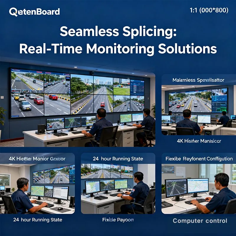 Seamless Video Wall Technology for Real-Time Monitoring