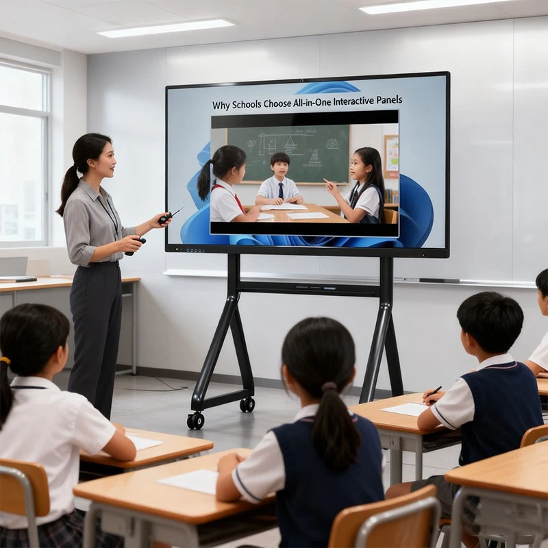 Why More Schools Are Switching to All-in-One Interactive Panels