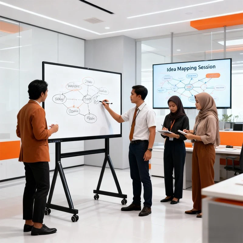 Rethinking Teamwork: Interactive Boards for Business Innovation