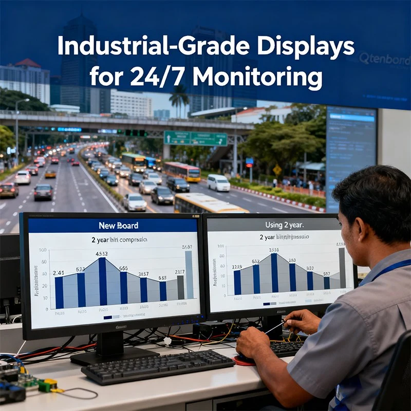 Industrial Displays with Long Lifespan