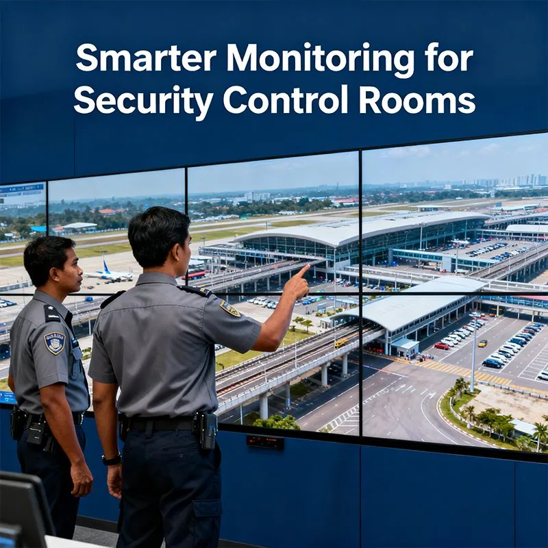 Video Wall Solutions for Security Control Rooms