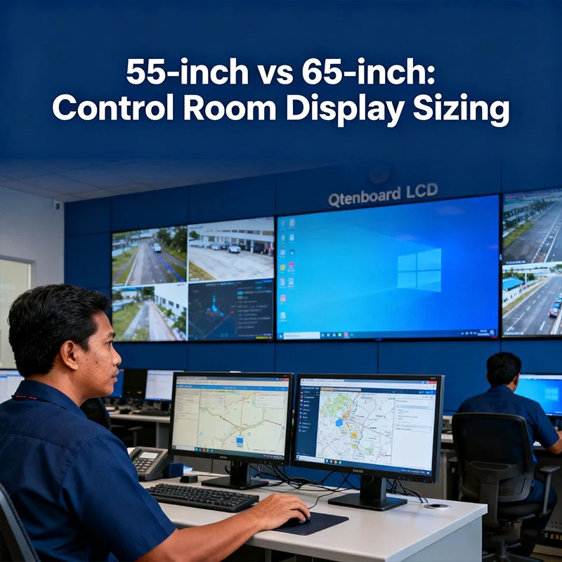 Choosing the Right Display Size for Control Rooms