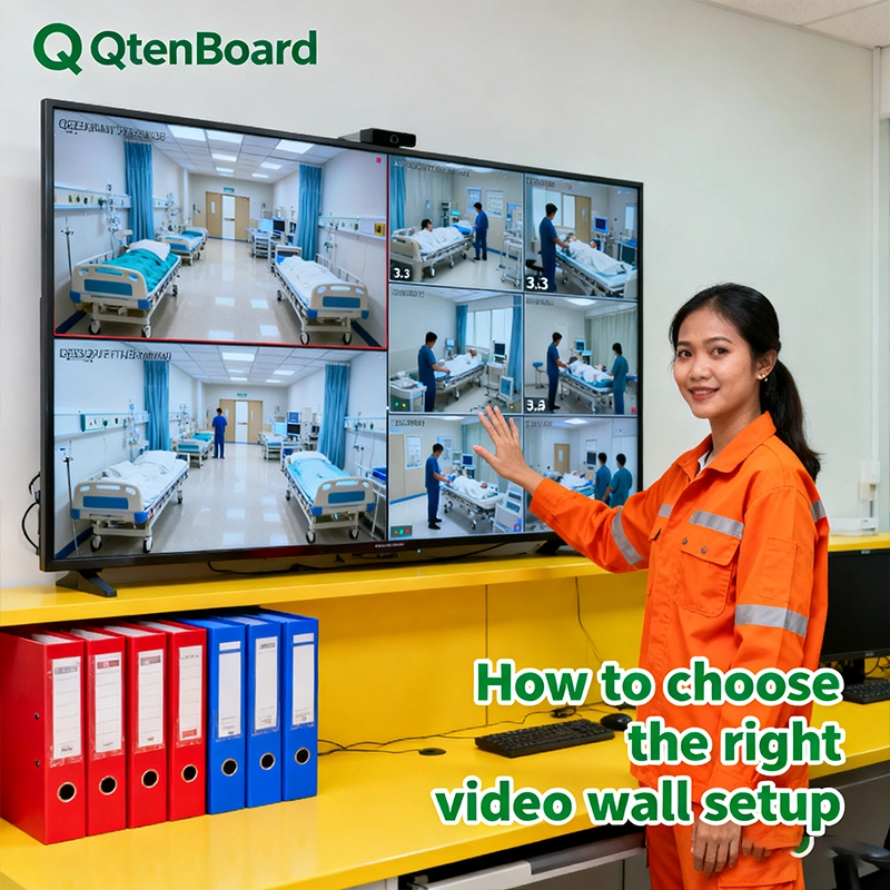 Comparing 2x2 vs 3x3 Video Wall Configurations