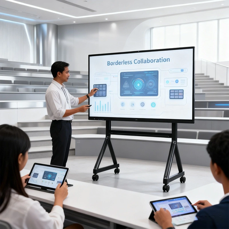 Seamless Collaboration Through Wireless Screen Mirroring