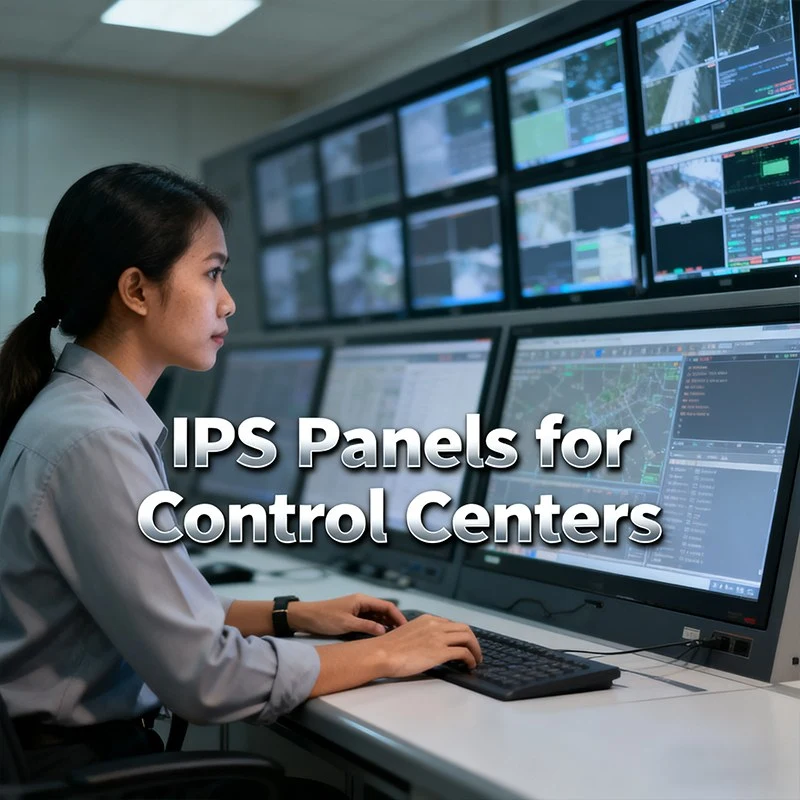 Why IPS Panels Are Ideal for Monitoring Rooms