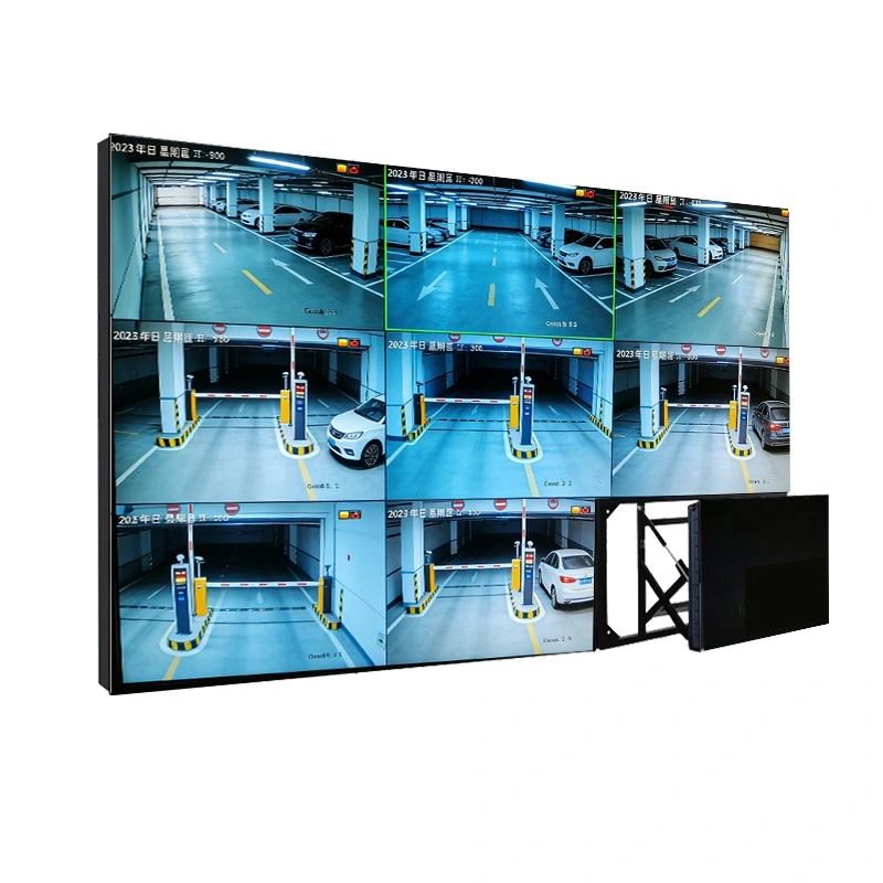 Advanced LCD Video Wall Panels for Surveillance Control