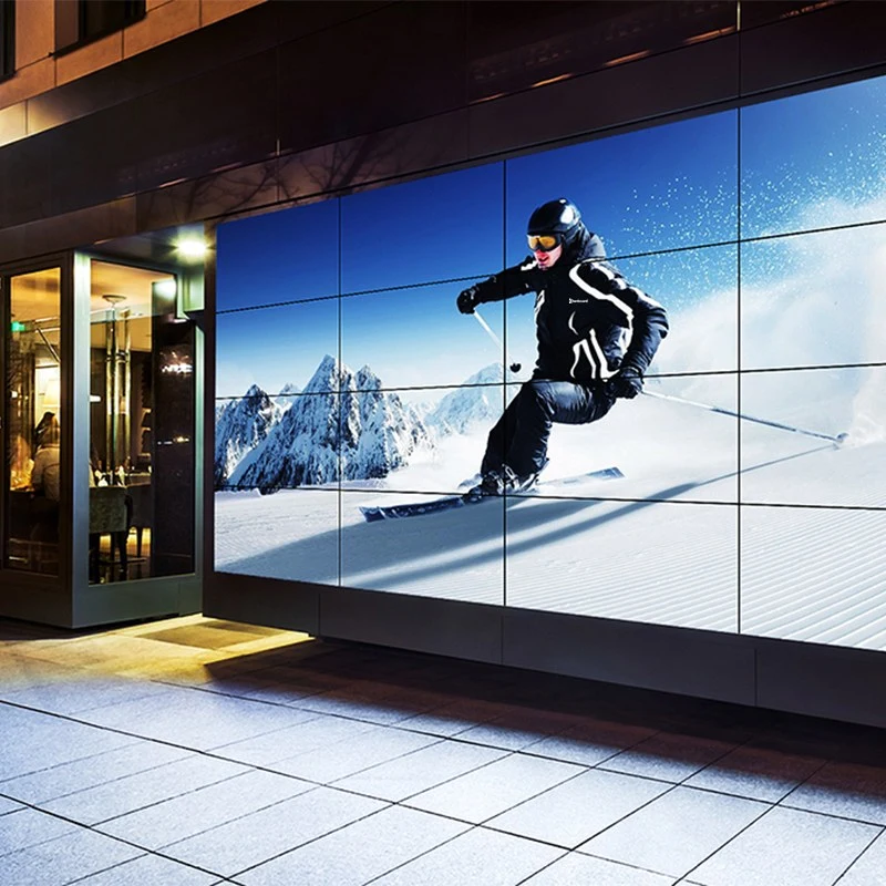 55 inch video wall study case in Saudi Arabia