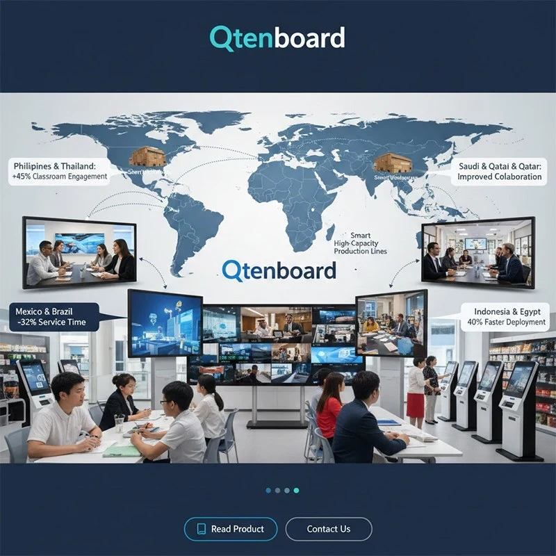 Qtenboard Accelerates Global Distribution to Empower International Partners