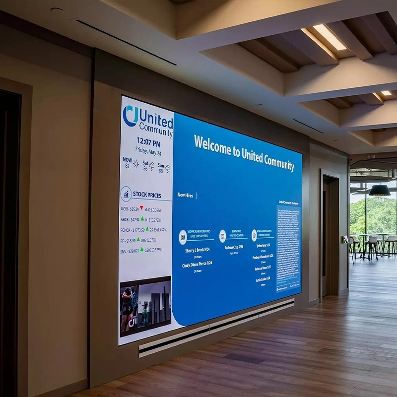 Qtenboard Seamless Video Wall for High-Definition Display