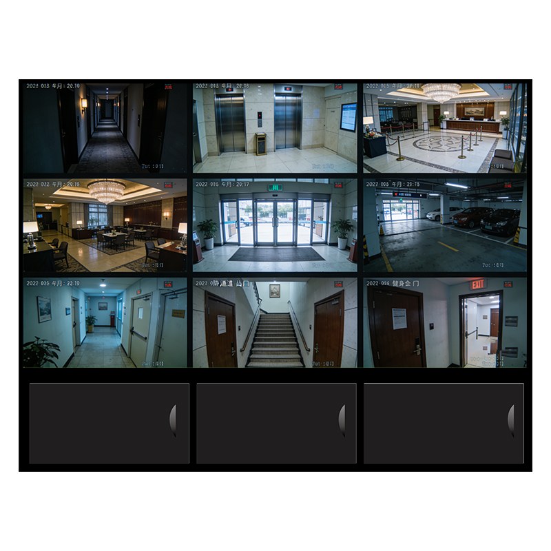 Energy Efficient LCD Video Wall Display