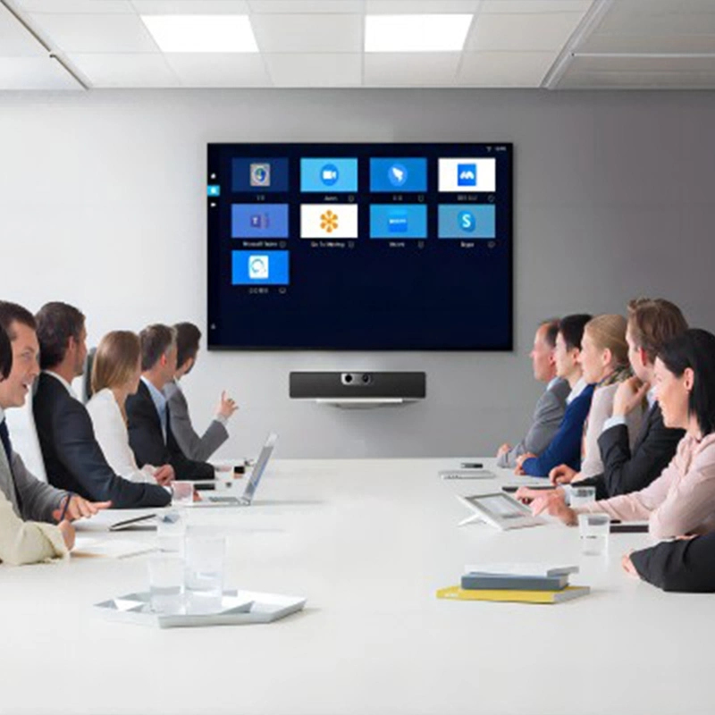 What functions does the conference all-in-one machine do?