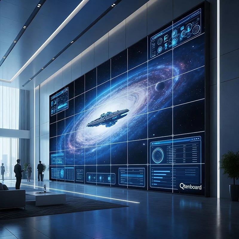 Qtenboard LCD Video Wall: Seamless Large-Scale Display Solutions