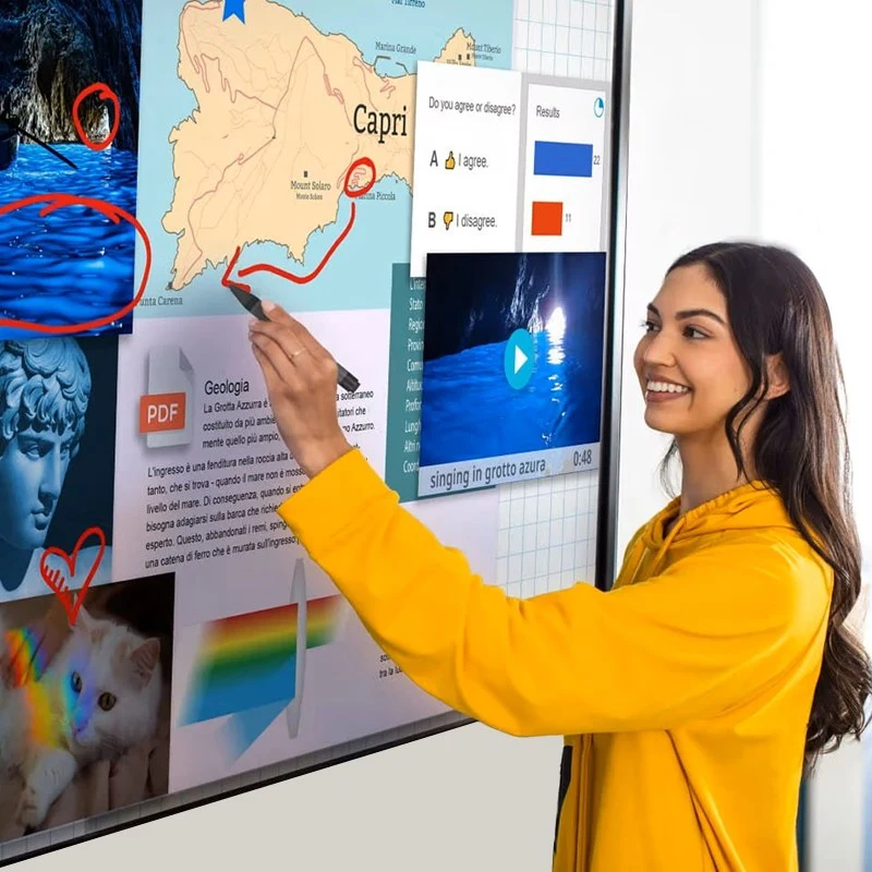 How to Choose an Interactive Screen Display for Teaching?