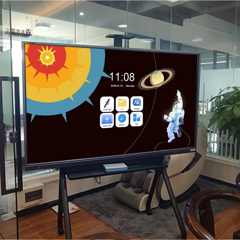 How to choose LCD teaching conference interactive digital board