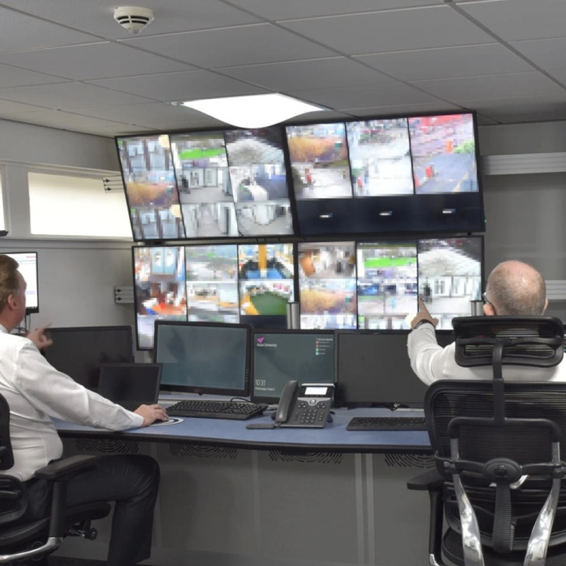 LCD Video Wall Panels for Emergency Control Centers