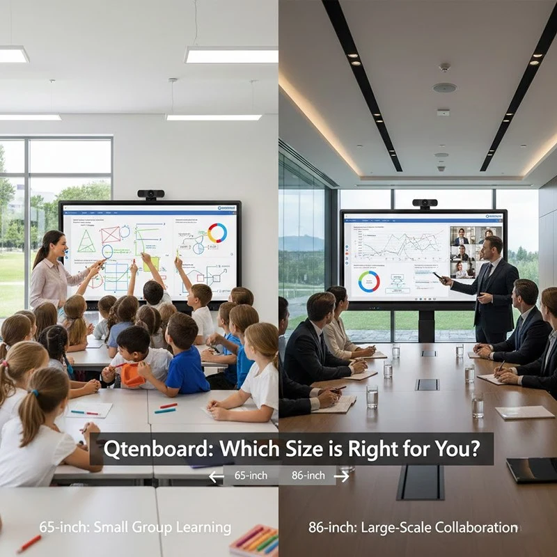 65 vs 86 Inch Interactive Display: Size Guide for Classrooms & Offices