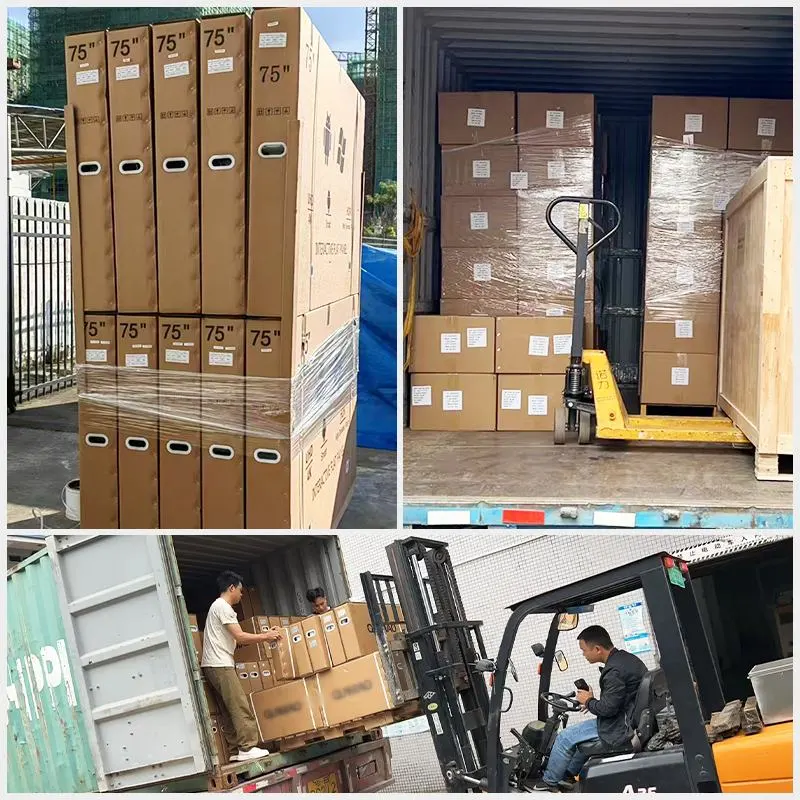 160units 75″ Interactive Flat Panels Shipped to  Malaysia