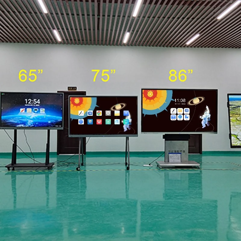 What is an interactive flat panel?