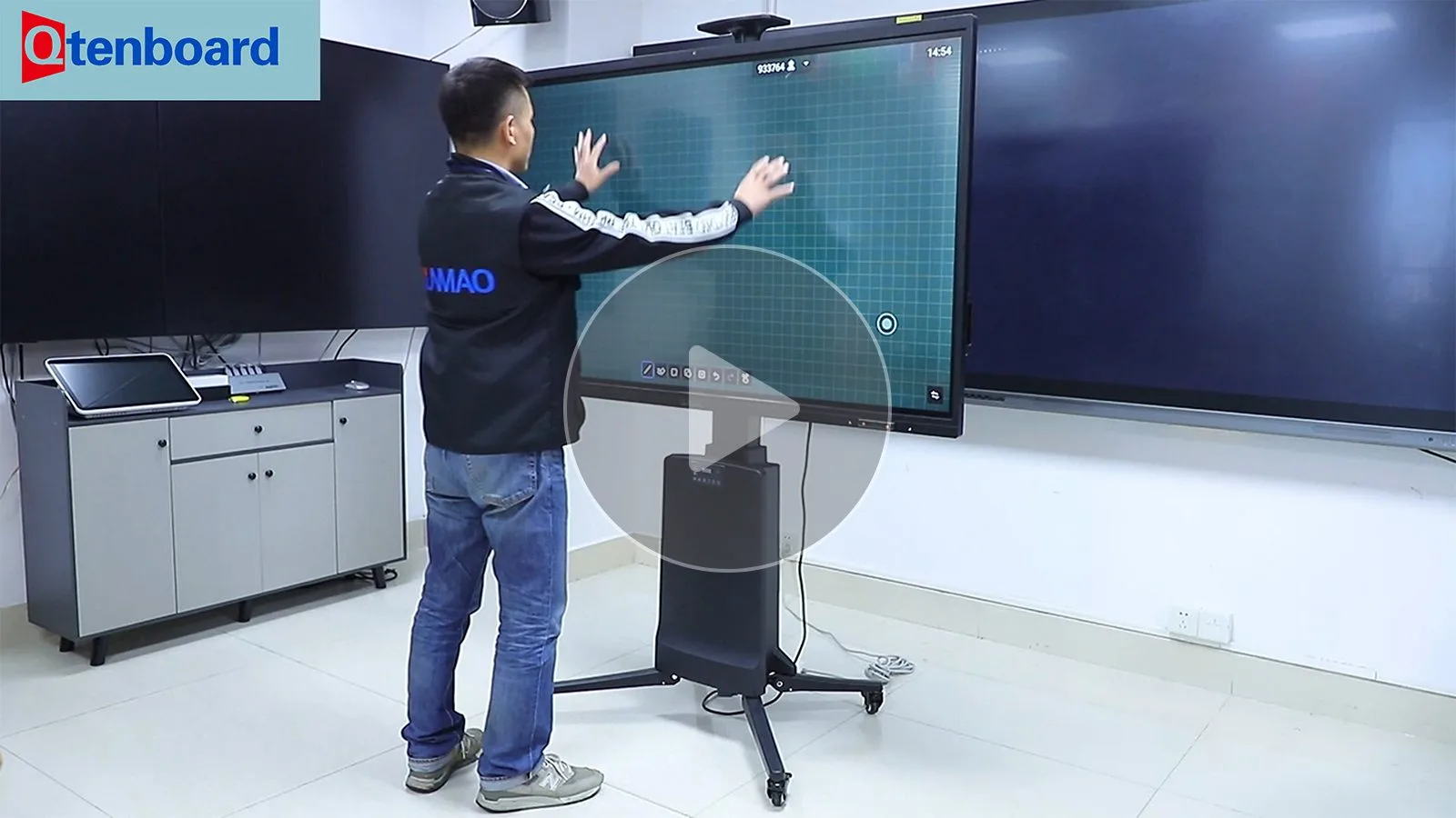  Qtenboard Interactive Whiteboard: Smart Collaboration for Global Teams!
