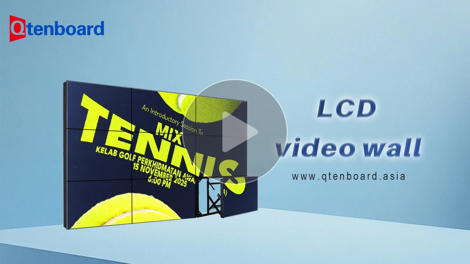 Qtenboard LCD Video Wall Display | Professional Seamless Display Solution