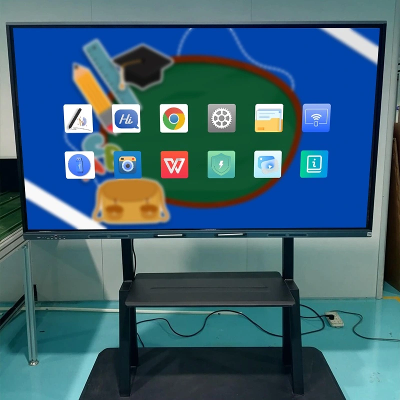 What does an interactive board do?