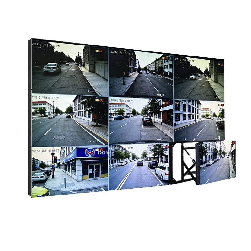Seamless LCD Video Wall Panels for Monitoring Systems