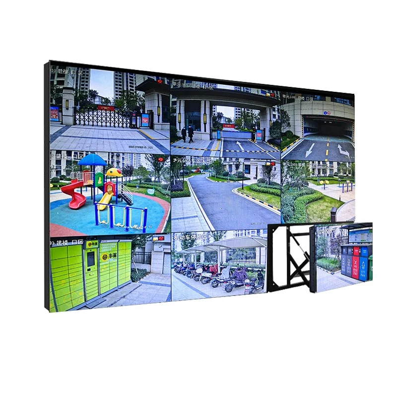 LCD Video Wall Panels for 24/7 Security Monitoring