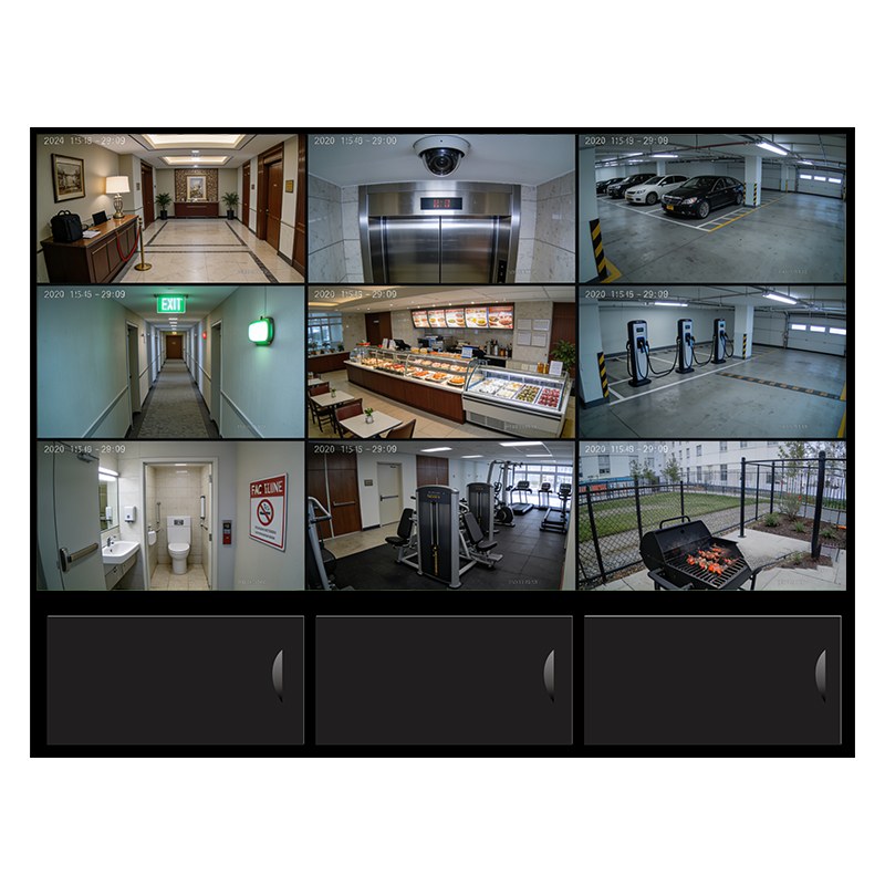 LCD Video Wall Display for Exhibitions