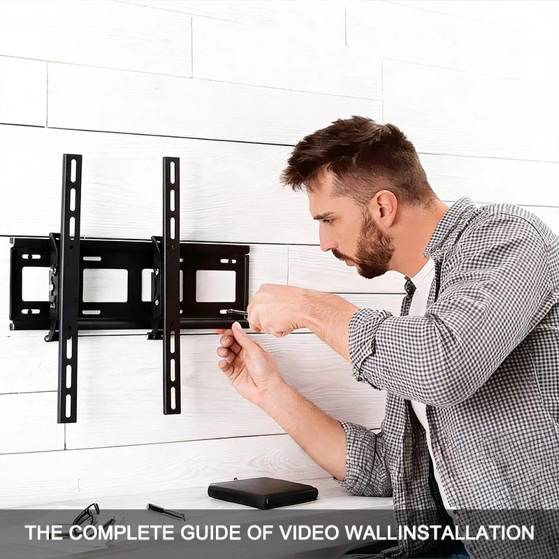 The complete guide of lcd video wall installation