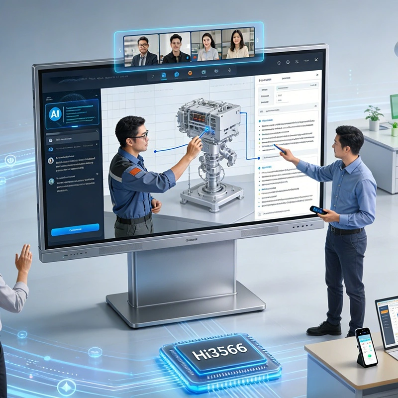 The Future of Interactive Display is Here: Qtenboard Hi3576 with AI & EDLA