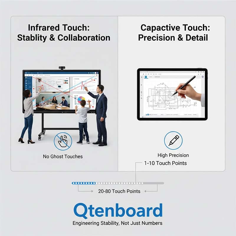 Qtenboard Infrared Touch: Engineering Reliable Multi-User Interactive Whiteboards