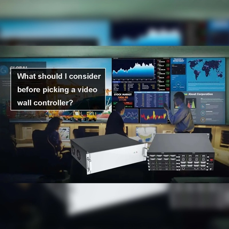 How Video Wall Controller Manages the Screen: A Complete Guide