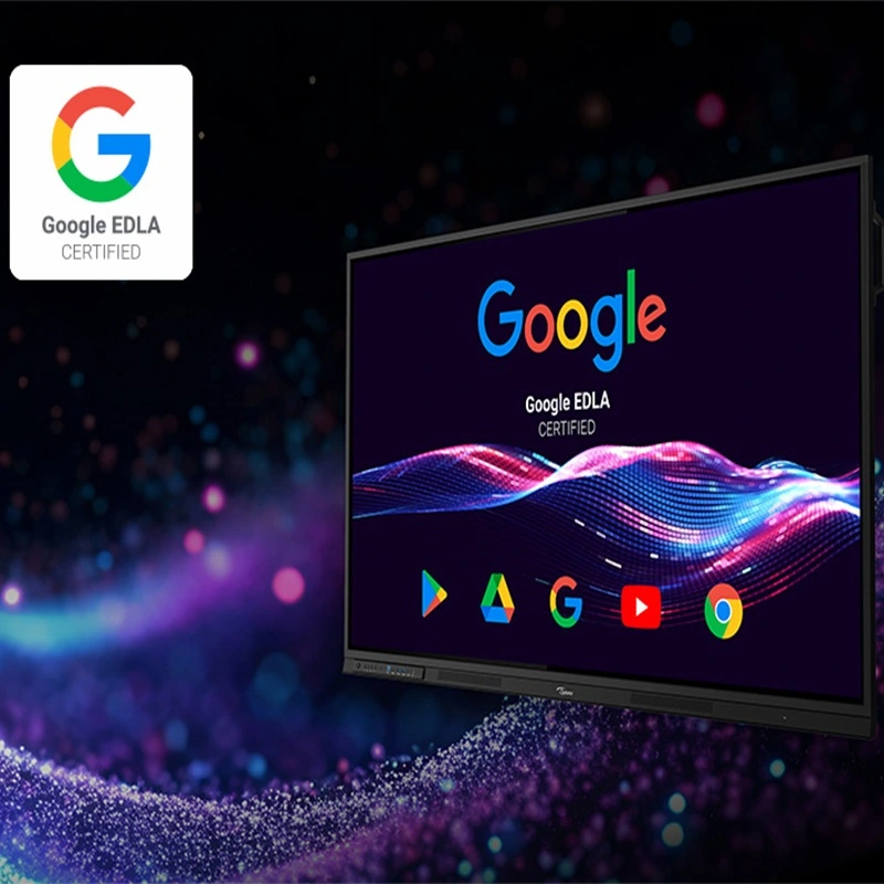 Qtenboard interactive display certified by EDLA Google