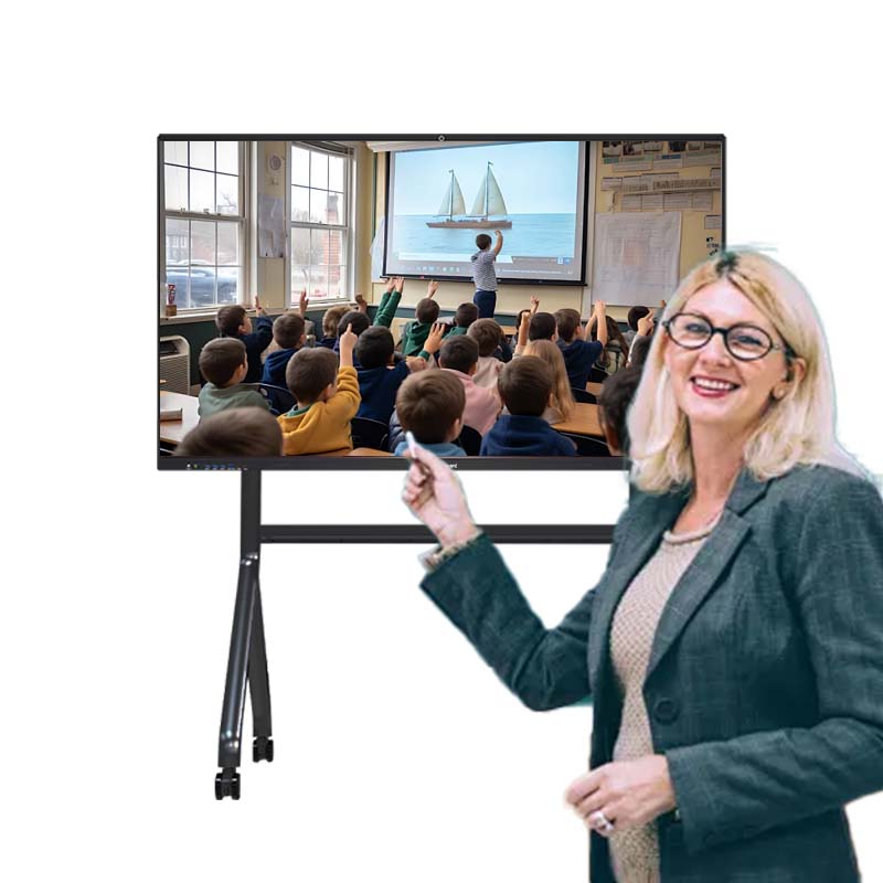 University 98" Smart Board for Distance Learning