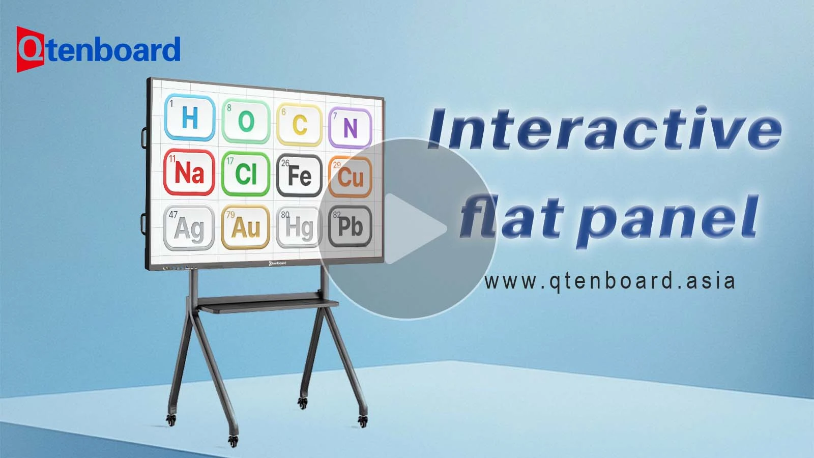 Qtenboard Smart Board | Chemistry Tools, Virtual Lab & AI Speech-to-Text Demo