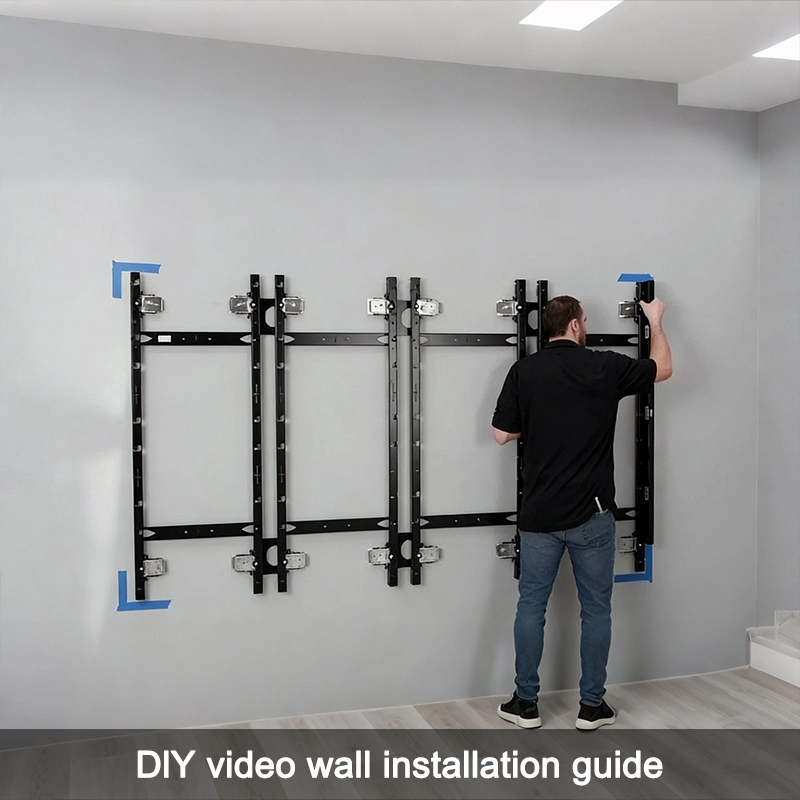 What do you need for a DIY video wall