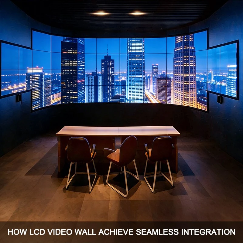 How LCD Video Wall Achieve Seamless Integration