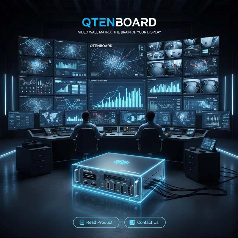 Deciphering the Video Wall Matrix: The Core Technology for Building High-Performance LCD Video Wall Systems