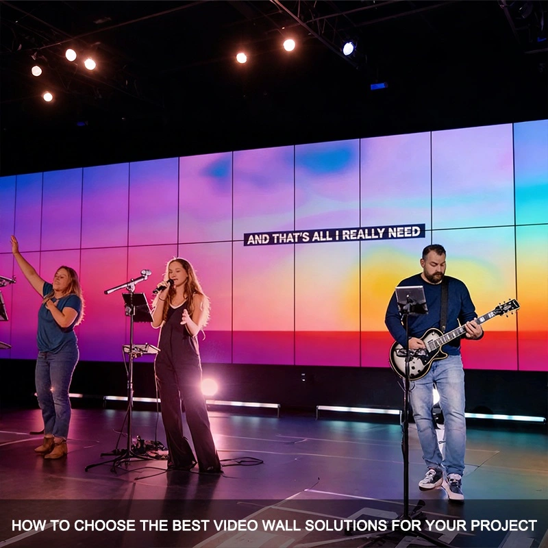 How to choose the best video wall solutions for your project