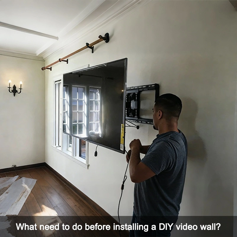 What do you need for a DIY video wall