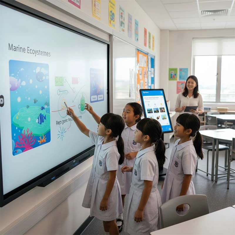 Touch Screen Manufacturers: Why Qtenboard is Your Trusted Partner for Interactive Displays
