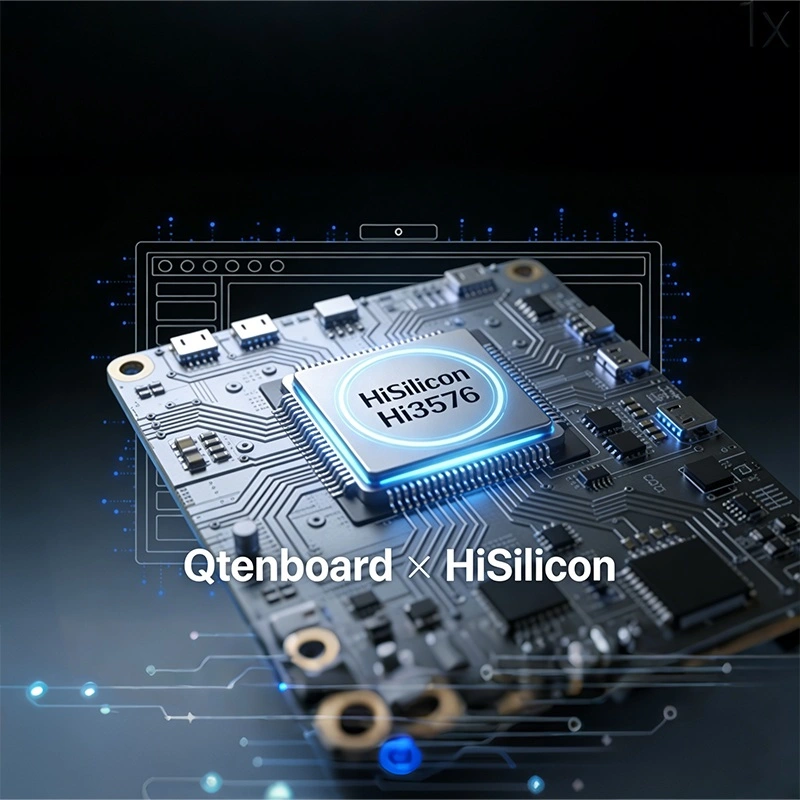 Qtenboard x HiSilicon Hi3576: Redefining the Performance Benchmark for Interactive Displays