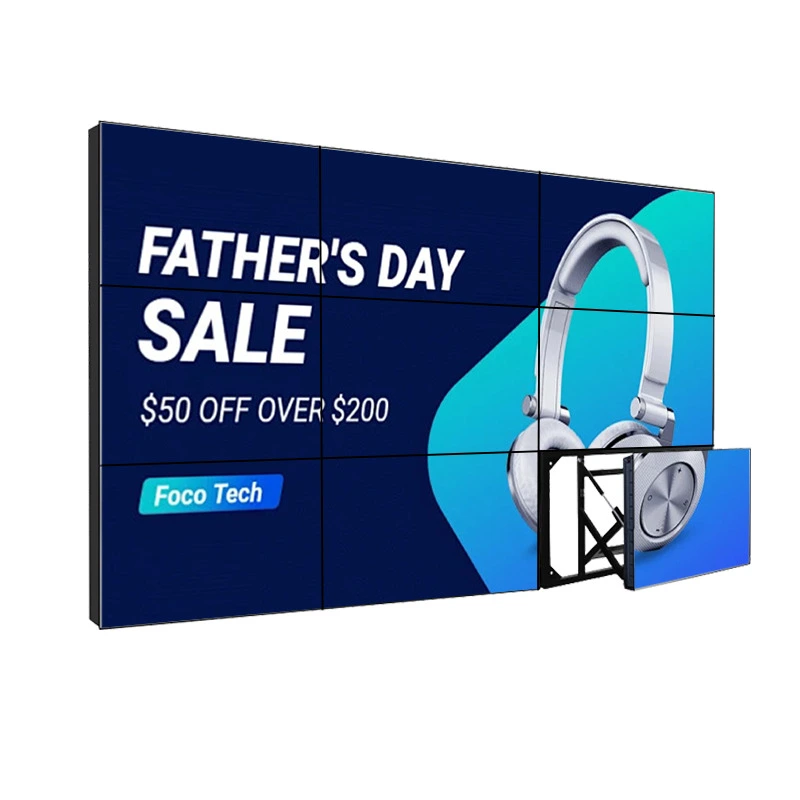46 Inch 3.5mm Advertising LCD Splicing Wall