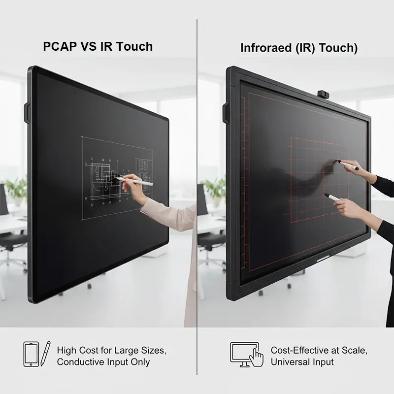 PCAP vs. Infrared: Best Interactive Whiteboard Touch Tech